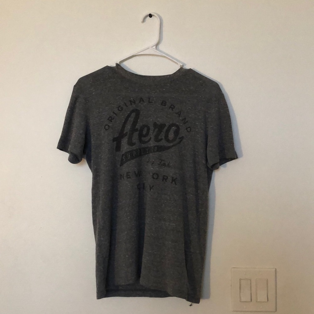 Grey Aeropostale t shirt